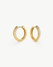 Twisted Zirconia Hoops
