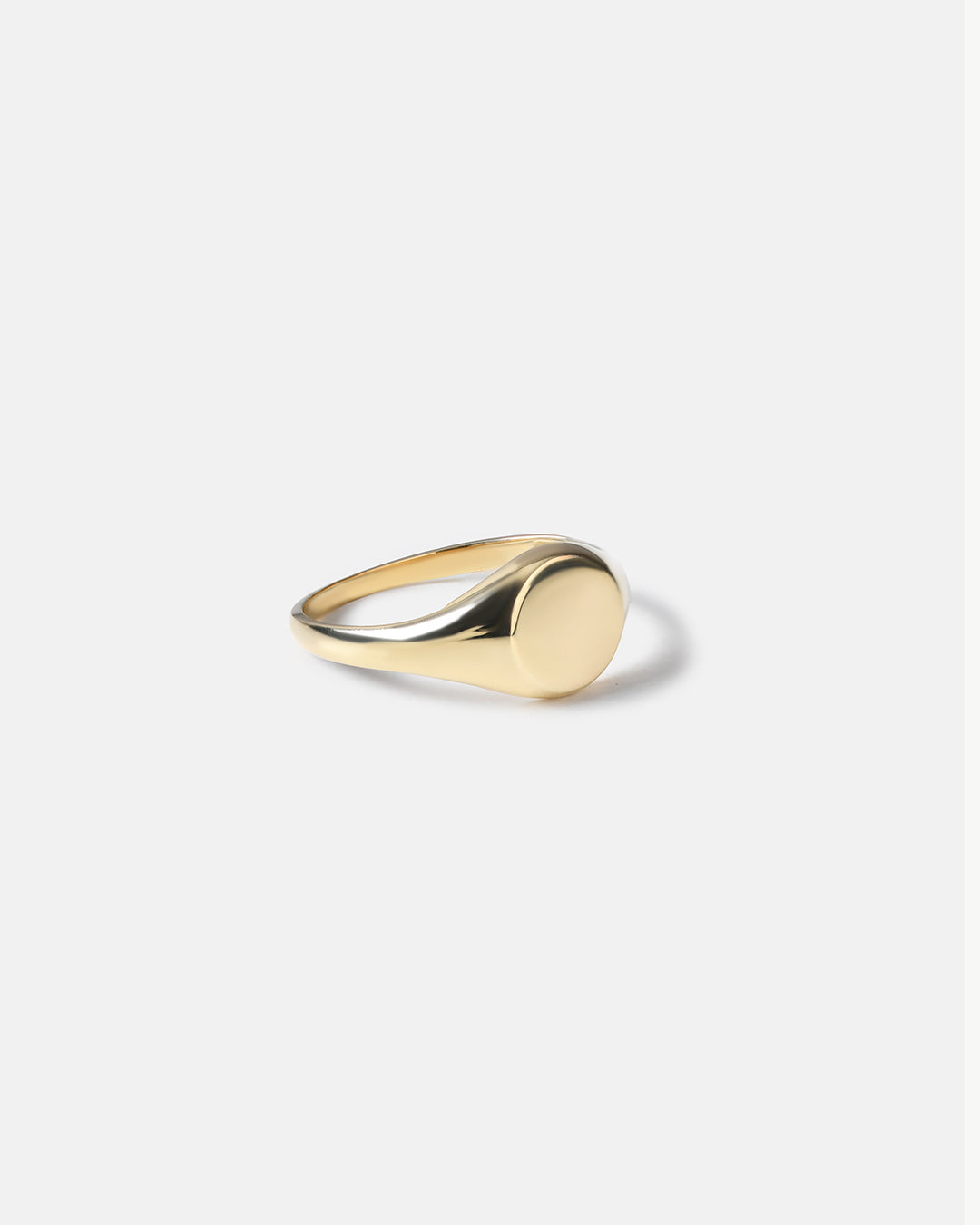Round Signet Ring