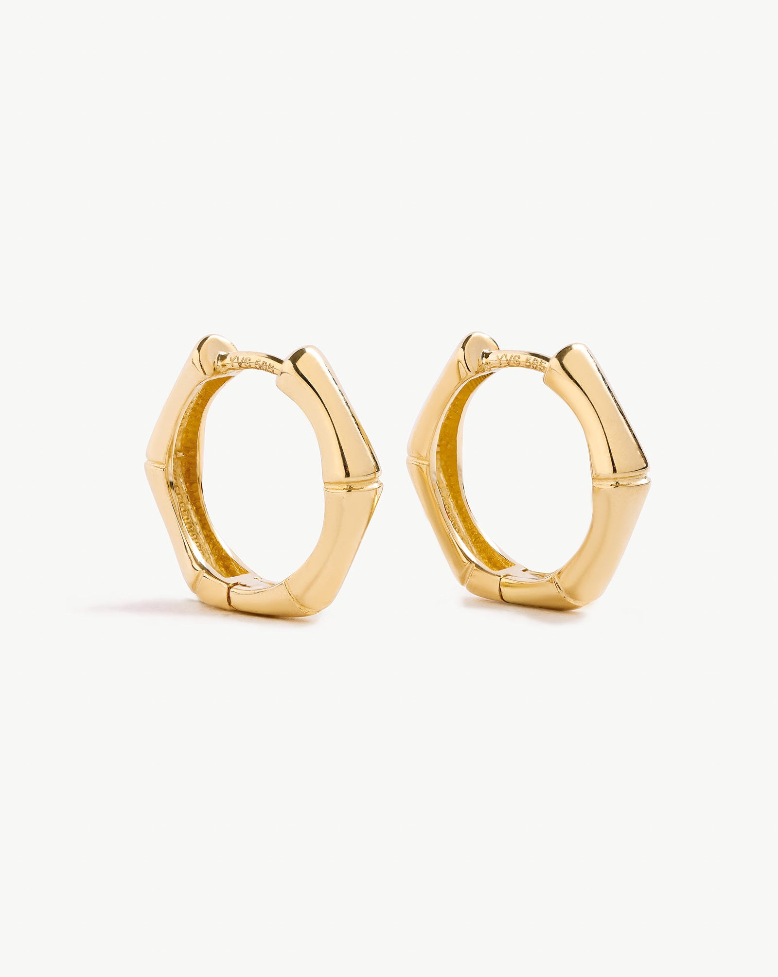 Bamboo Medium Hoops