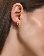 Dome Textured Earrings