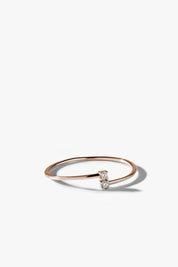Diamond Asymmetric Ring