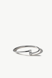 Diamond Asymmetric Ring