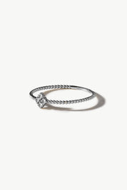 Diamond Diamond Slice Twist Ring