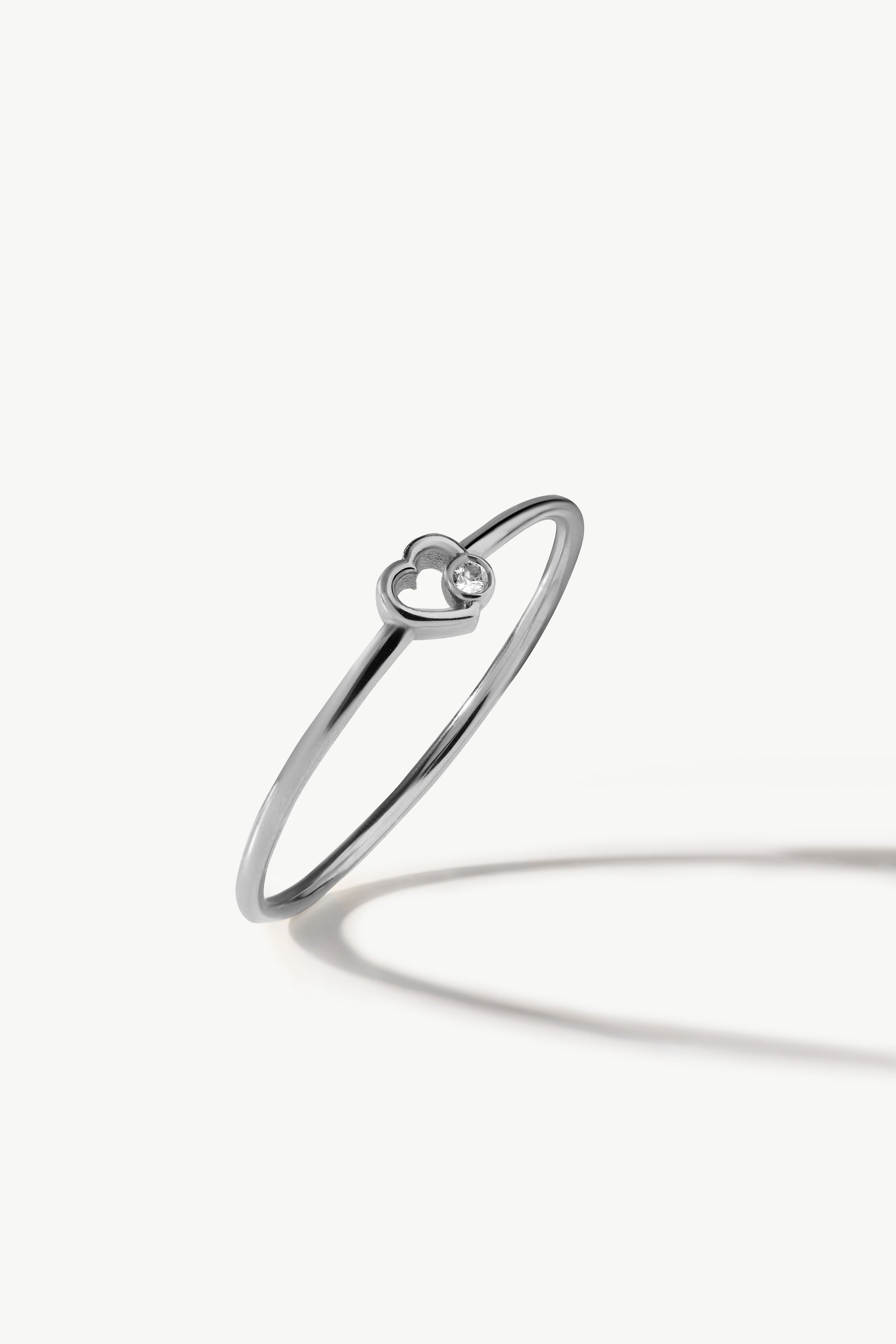 Diamond Heart Ring